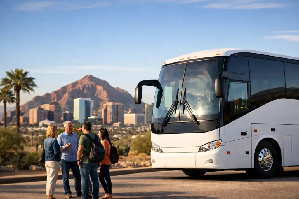 Bus Rentals for Phoenix Groups That Need a Plan