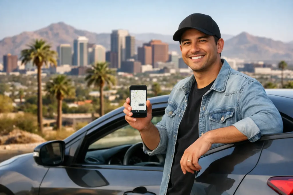 Rideshare Car Rentals in Phoenix AZ That Work