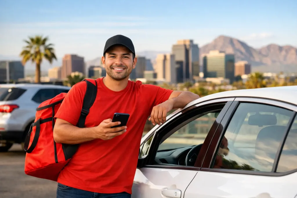 DoorDash Car Rental for Drivers in Phoenix